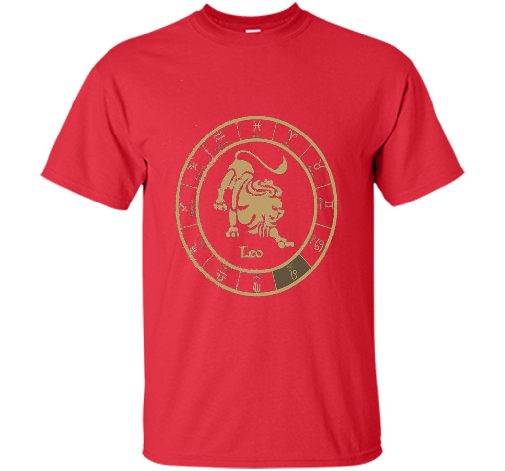 LeoT-Shirt shirt Red