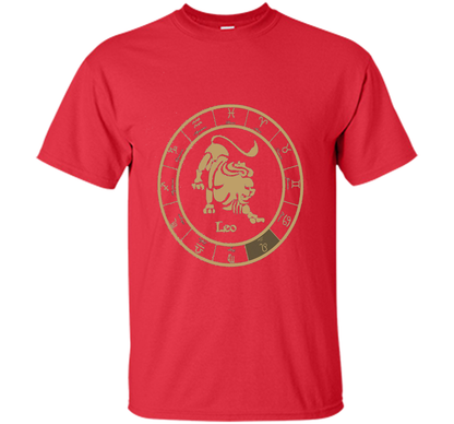 LeoT-Shirt shirt Red
