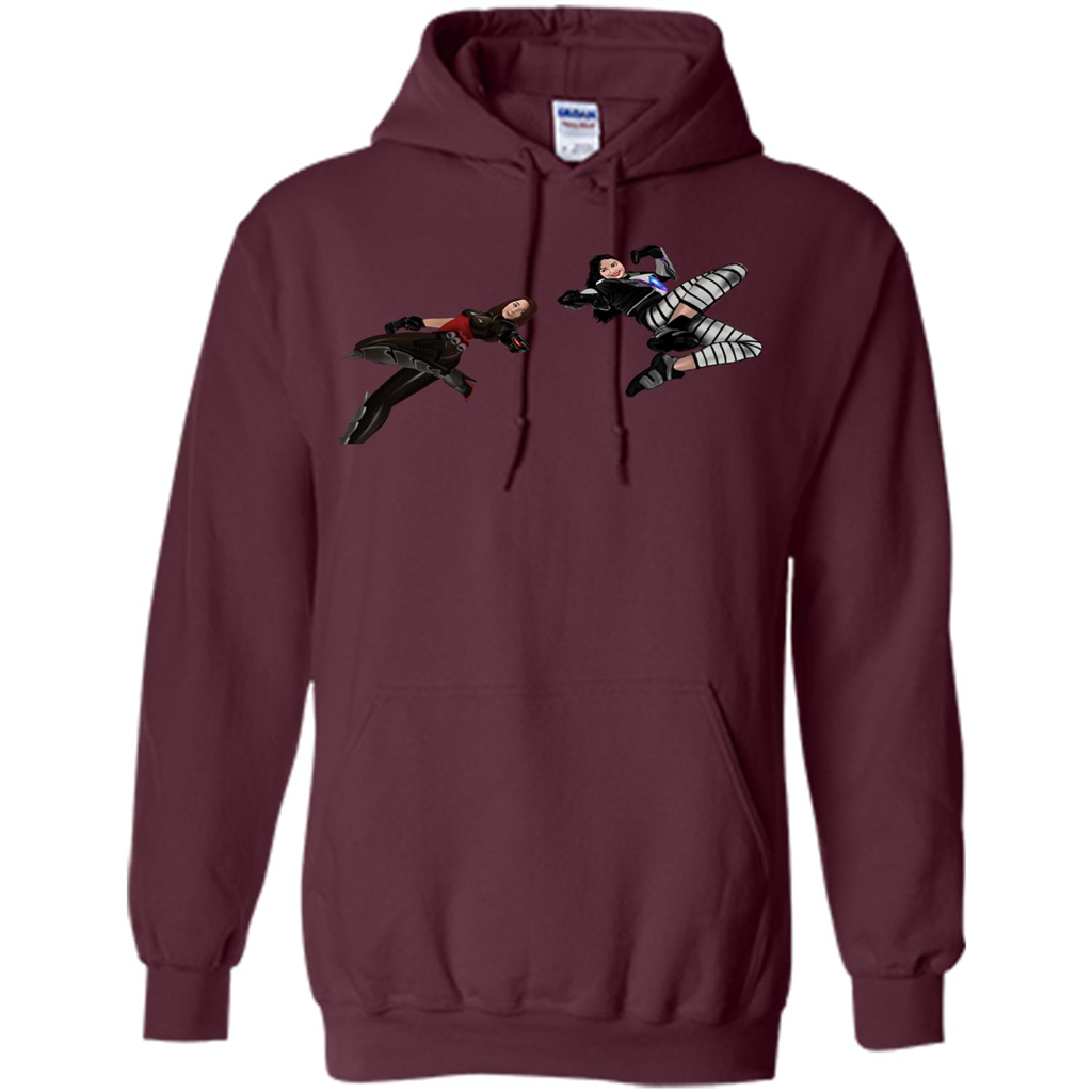 Gamer T-Shirt Ana Overwatch Maroon