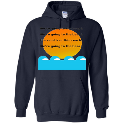 Summer T-shirt We're Going To The Beach T-shirt Navy