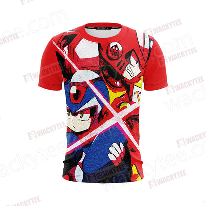 Mega Man - Rockman Unisex 3D T-shirt