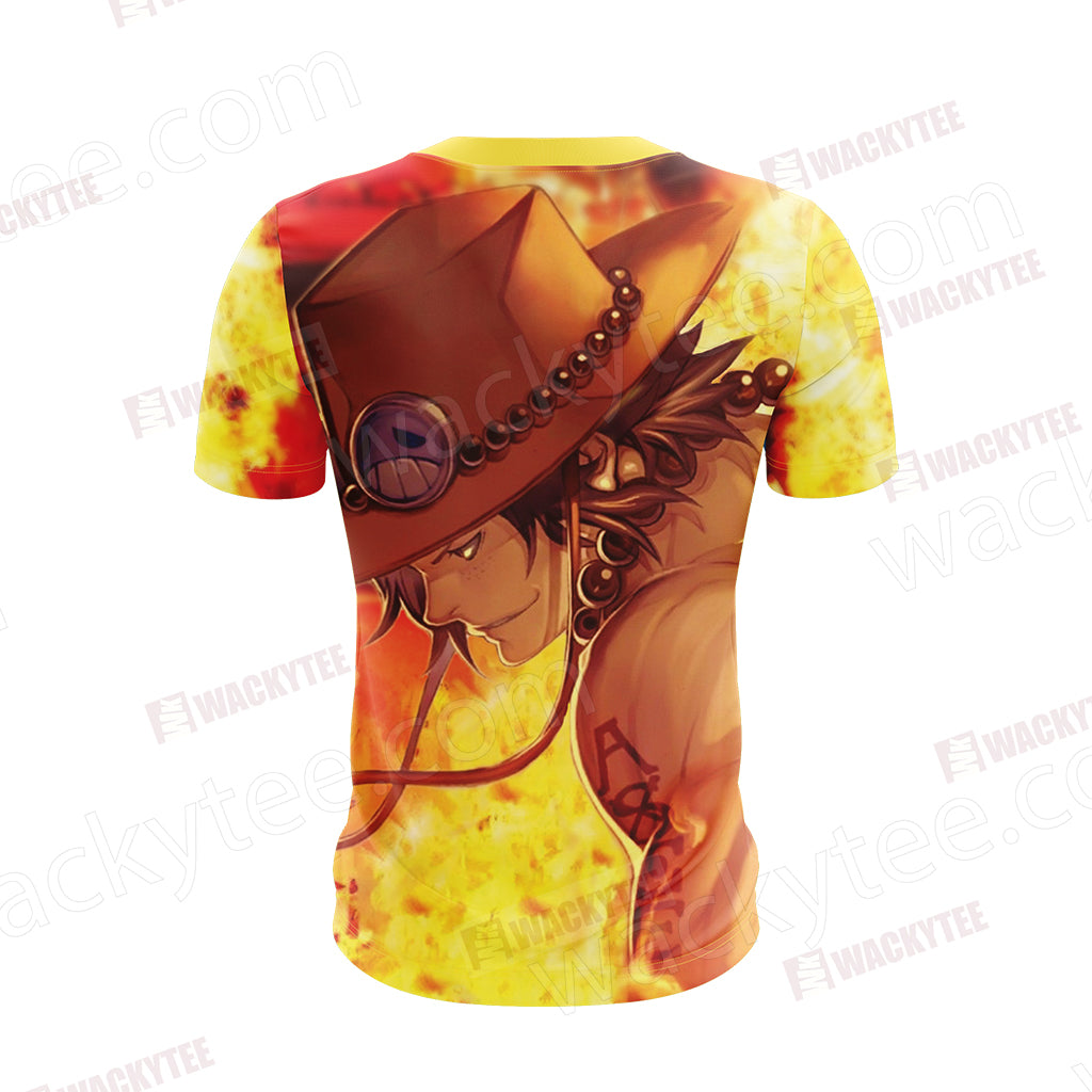 One Piece Ace Unisex 3D T-shirt