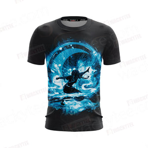 Avatar: The Last Airbender Waterbending Unisex 3D T-shirt