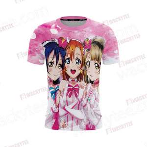 Love Live! M's Final Love Live! 3D T-shirt