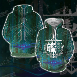 Kantai Collection symbol Unisex 3D Hoodie