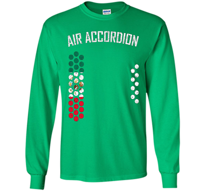 Air Accordion T-shirt The Flag Of Mexico T-shirt Irish Green
