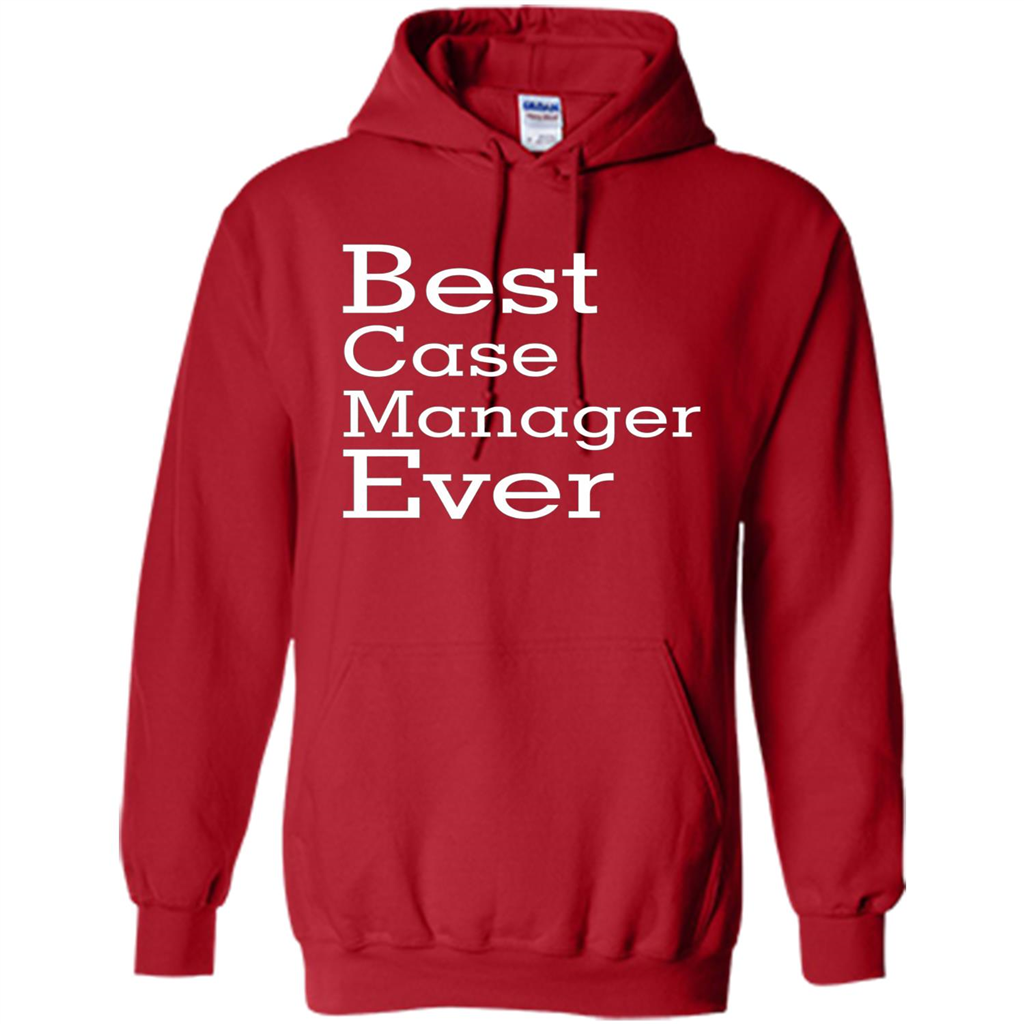 Best Case Manager Ever-Christmas Gift T-shirt Red