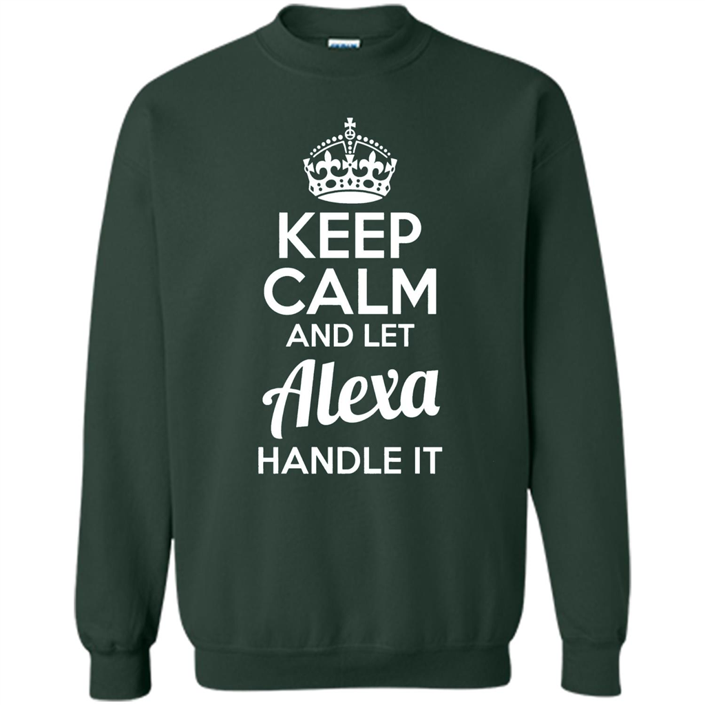 Alexa T-shirt Keep Calm and Let Alexa Handle It