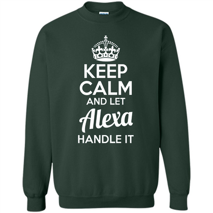 Alexa T-shirt Keep Calm and Let Alexa Handle It