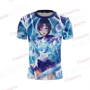 Sailor Moon Sailor Mercury Unisex 3D T-shirt