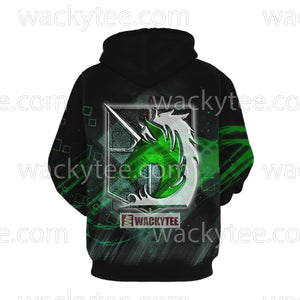 Attack On Titan Military Police For His Majesty The King 3D Hoodie