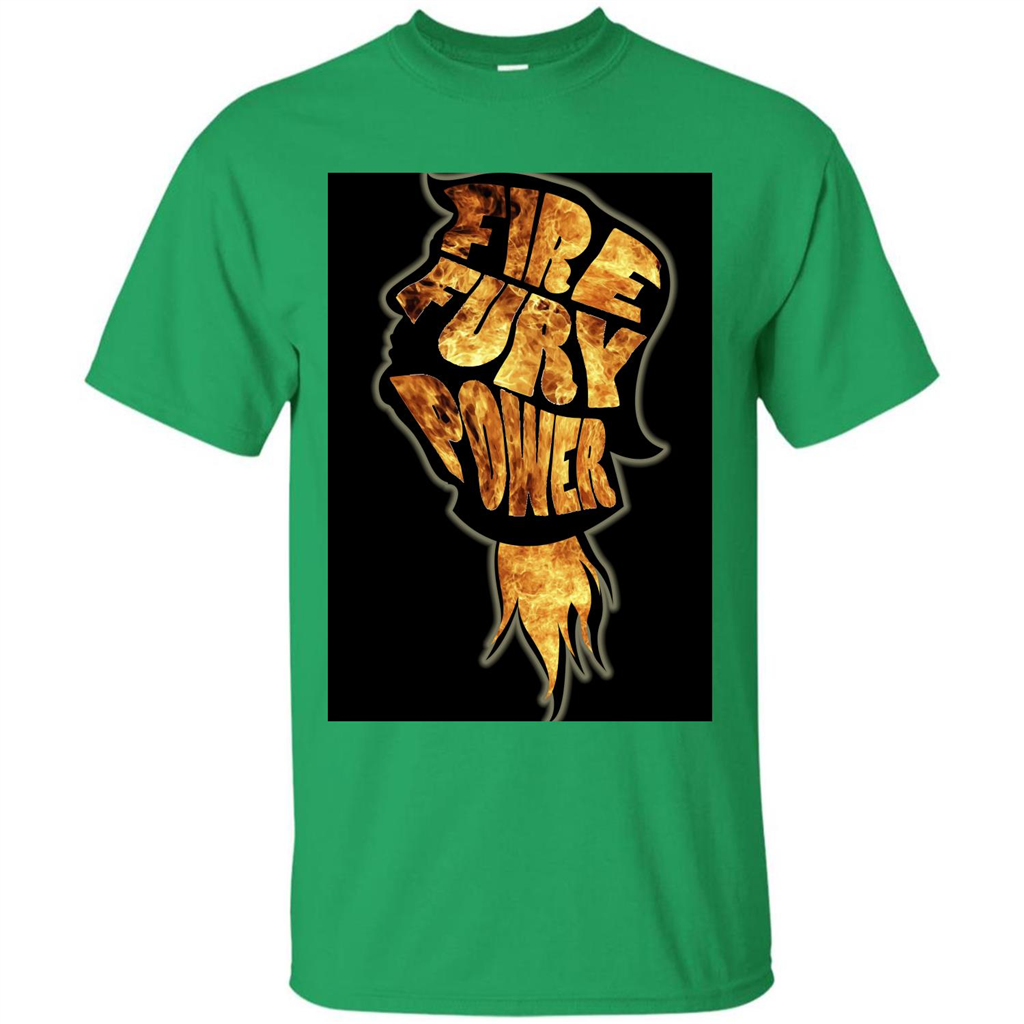Fire Fury Power T-shirt Irish Green