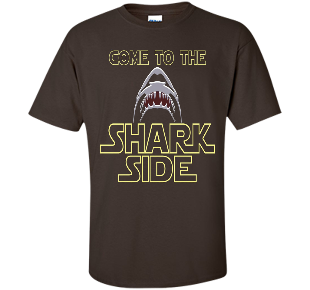 Great White Shark Shirt For Shark Lovers T-Shirt cool shirt Dark Chocolate
