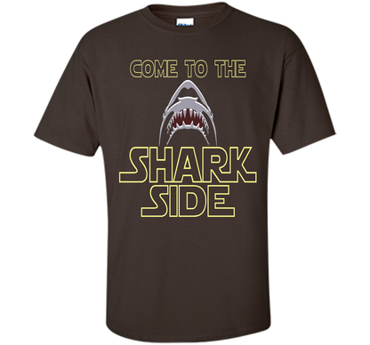 Great White Shark Shirt For Shark Lovers T-Shirt cool shirt Dark Chocolate