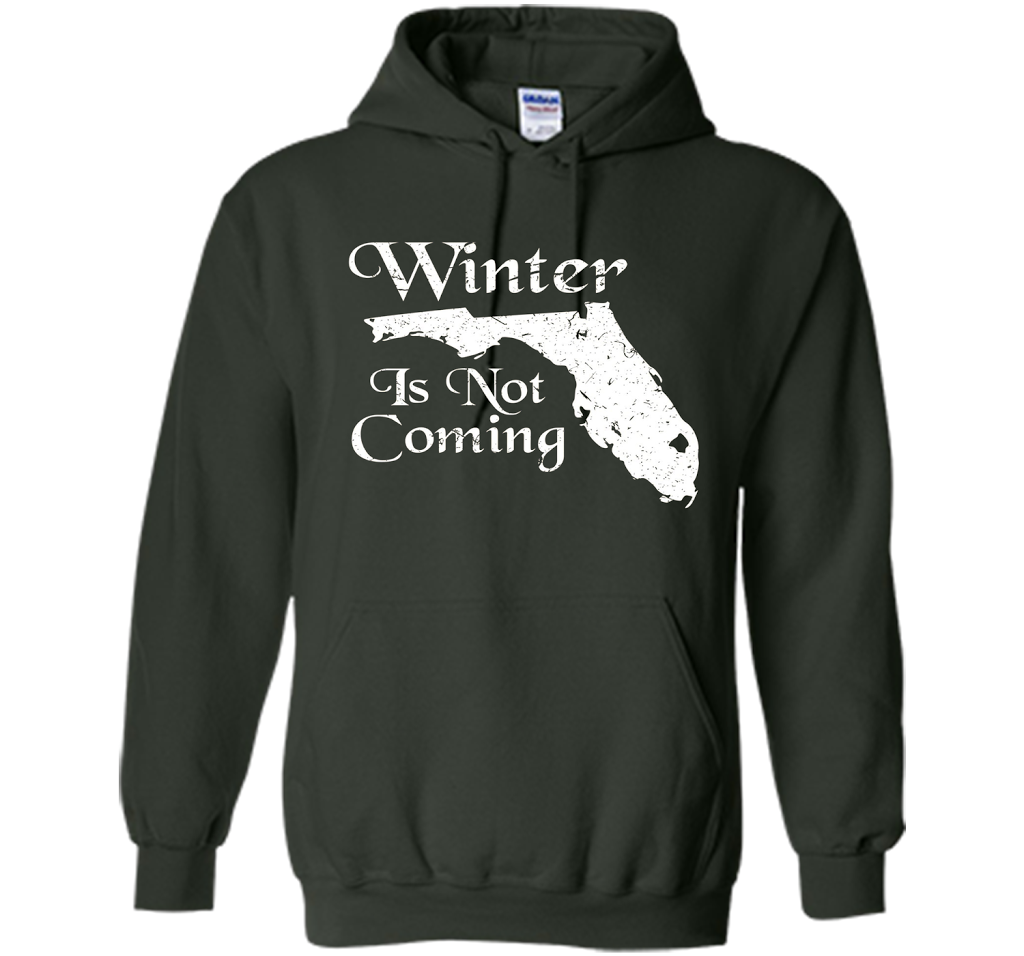 Florida T-shirt Winter Is Not Coming Forest Green