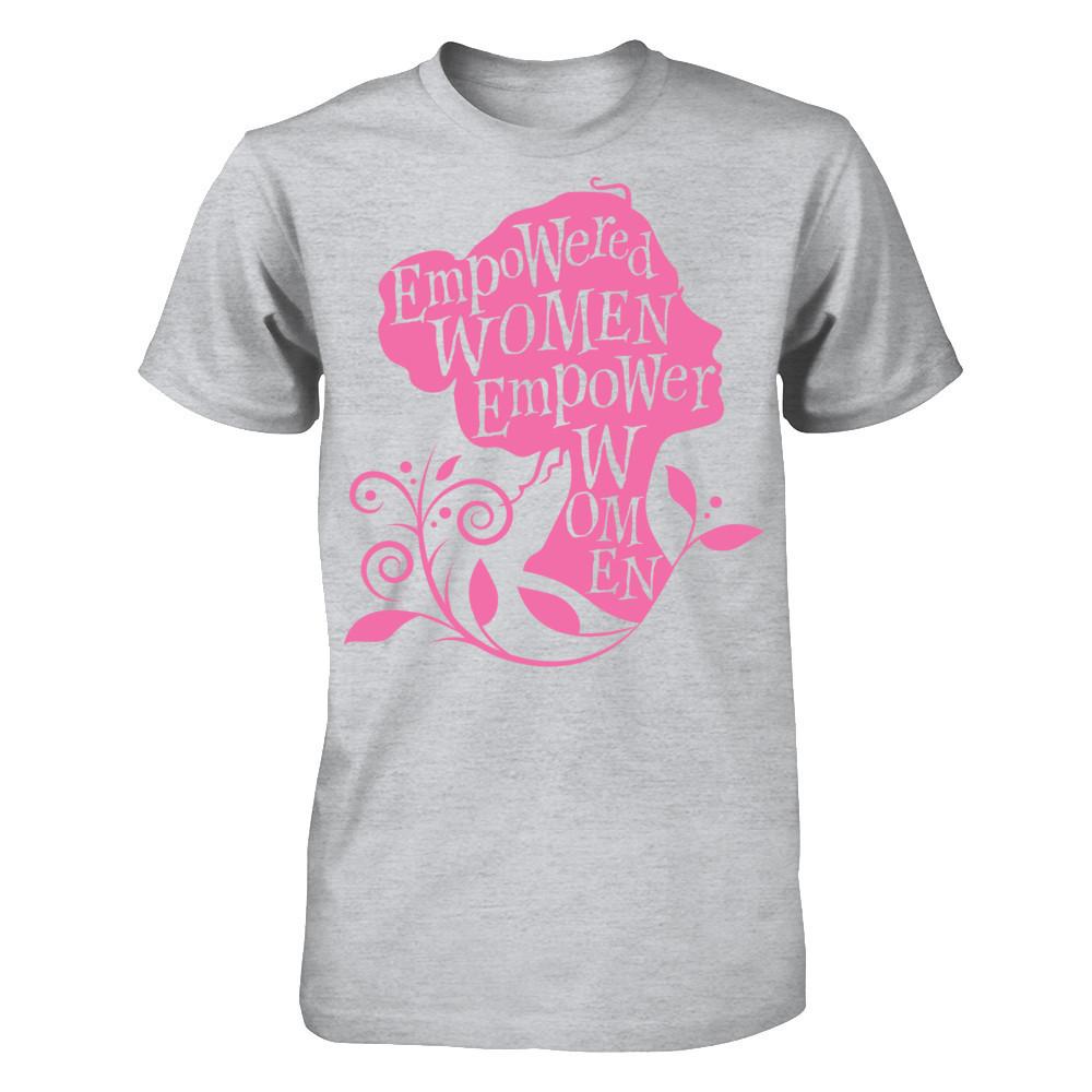 Empowered Women Empower Women (Pink) T-shirt Gildan - Short Sleeve Tee Sport Grey