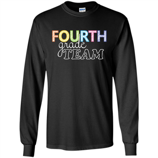 Fourth Grade Team T-shirt Black