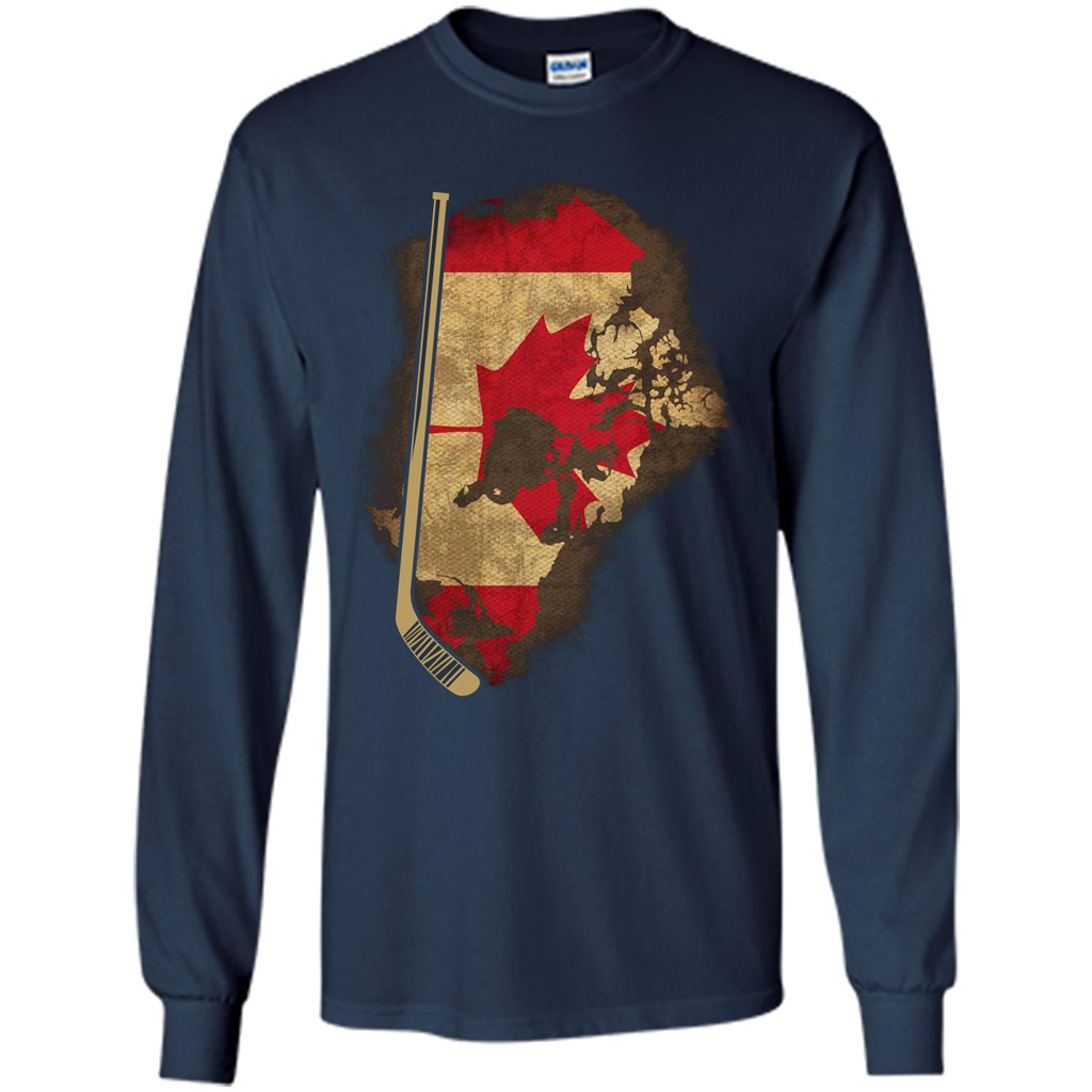 Canada Hockey T-shirt Navy