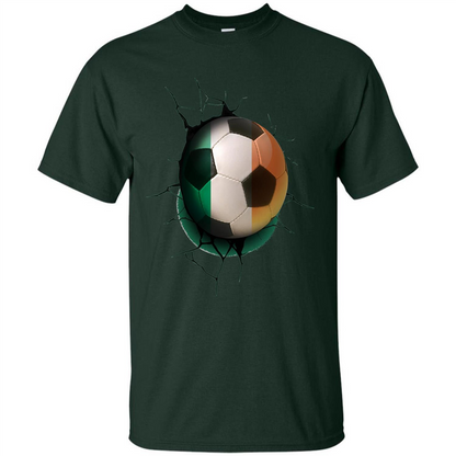 Ireland Football Soccer T-shirt Forest Green