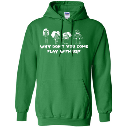 Halloween Creepy Dolls T-Shirt Dolls Irish Green