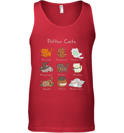 Potter Cats Harry Potter Fan Tank Top Tank Top Red