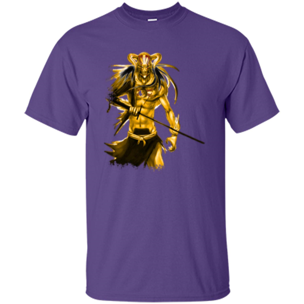 Bleach Hollow Gold T-shirt Purple