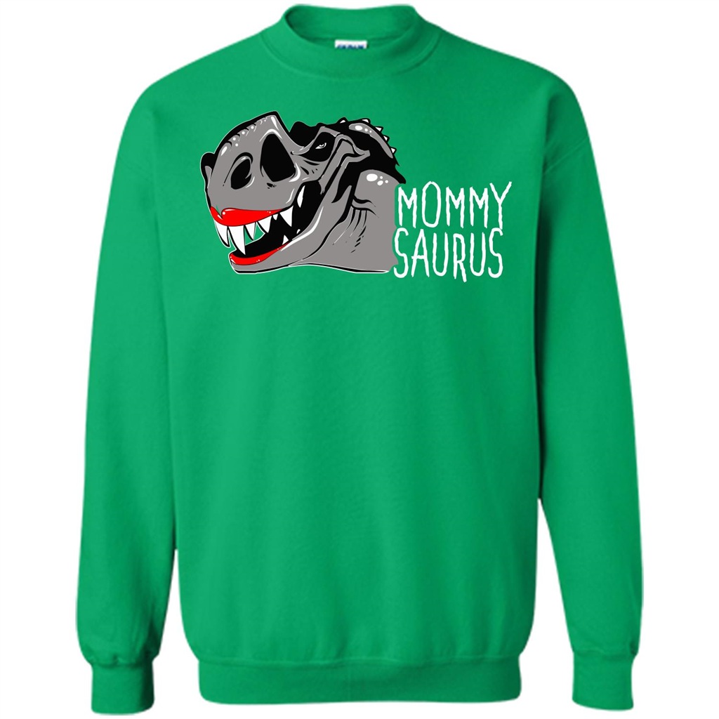 Mommy Saurus T-shirt Irish Green