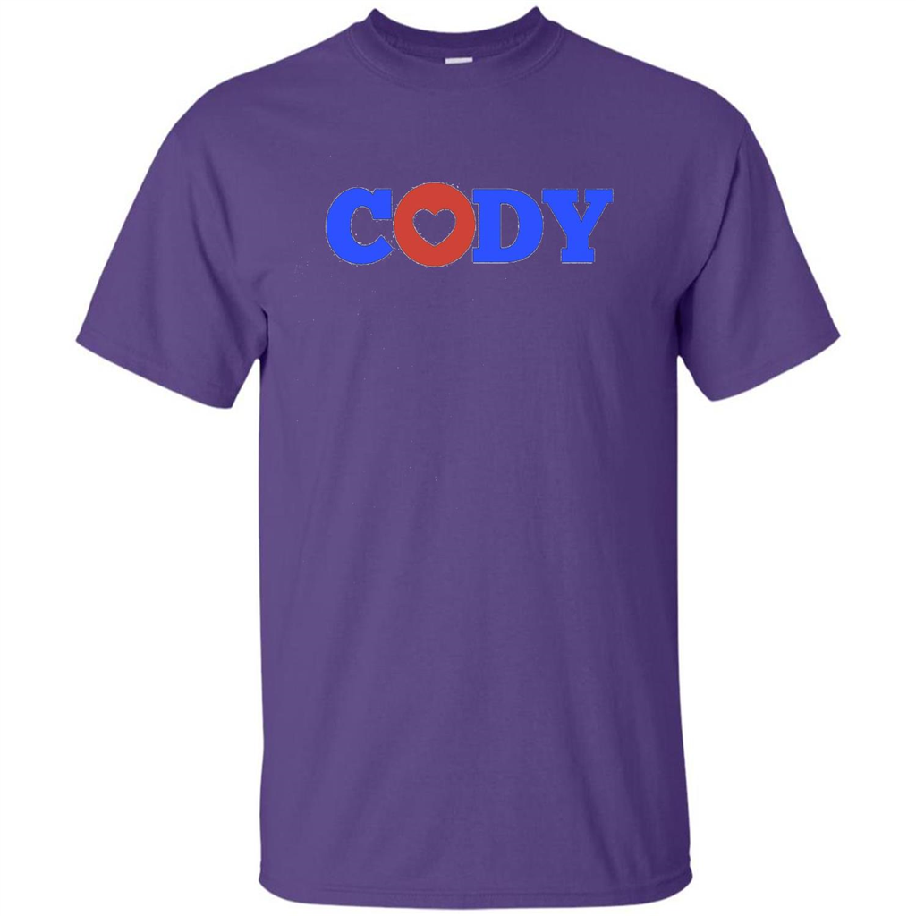 Cody Love T-shirt Dodger Fan T-shirt Purple