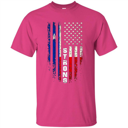 Texas Strong T-shirt Hurricane Harvey 2017 T-shirt Heliconia