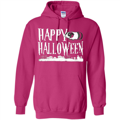 Happy Halloween Guinea Pig T-shirt Heliconia