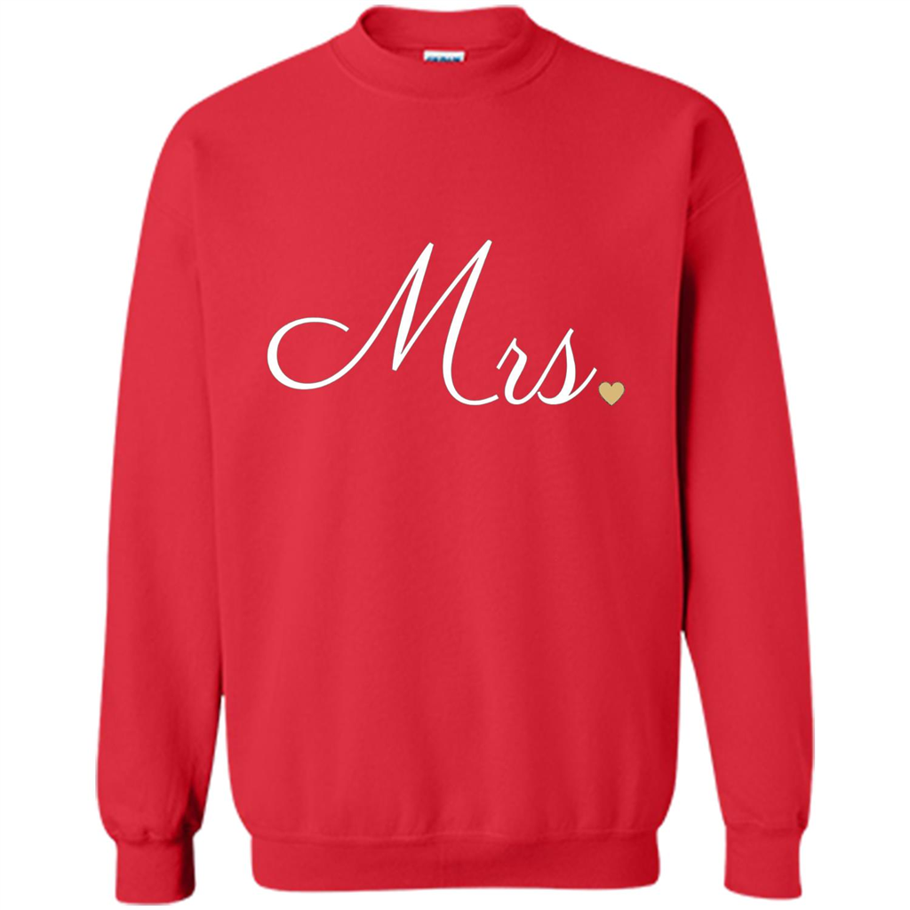 Mrs. Wedding T-shirt Red