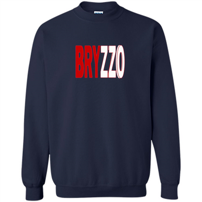 Bryzzo Bryant and Rizzo Funny Baseball T-shirt Navy