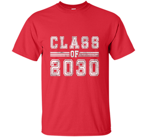 Kindergarten T-shirt Class Of 2030 Kindergarten Style T-shirt