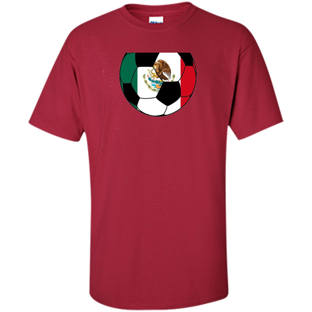 Cool Mexico Soccer T-shirt Cardinal