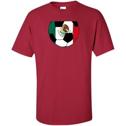 Cool Mexico Soccer T-shirt Cardinal