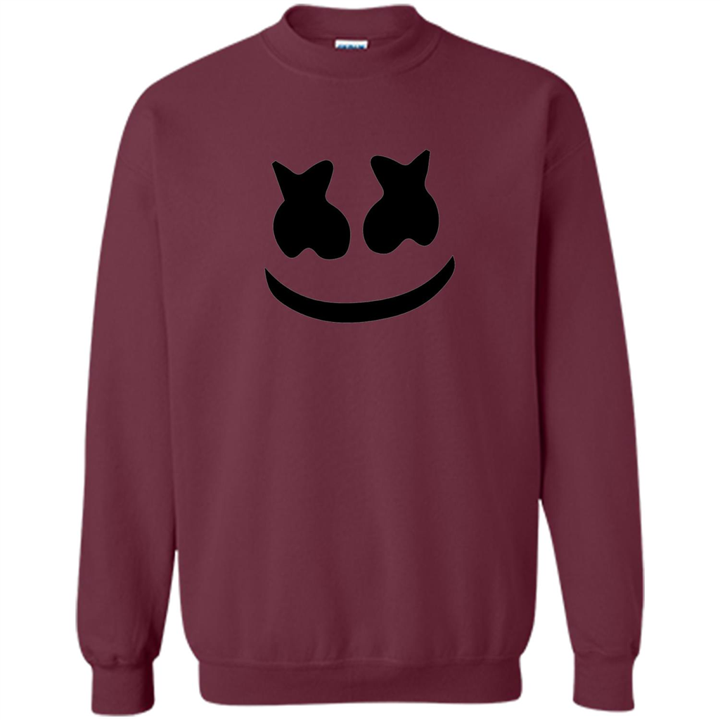 Mello Smile - Simple Design T-shirt Maroon