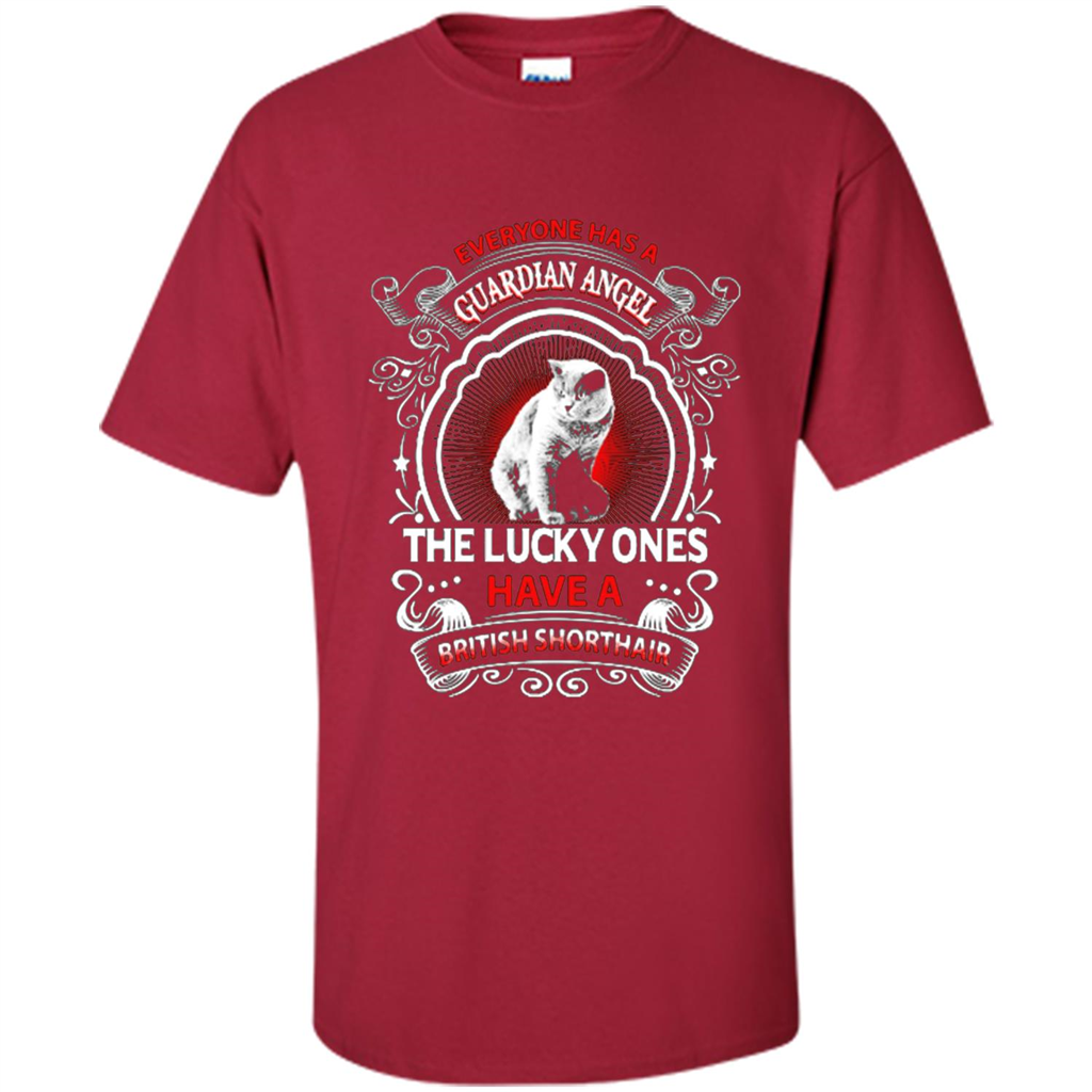 British Shorthair T-shirt The Lucky Ones Cardinal