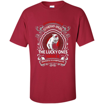 British Shorthair T-shirt The Lucky Ones Cardinal