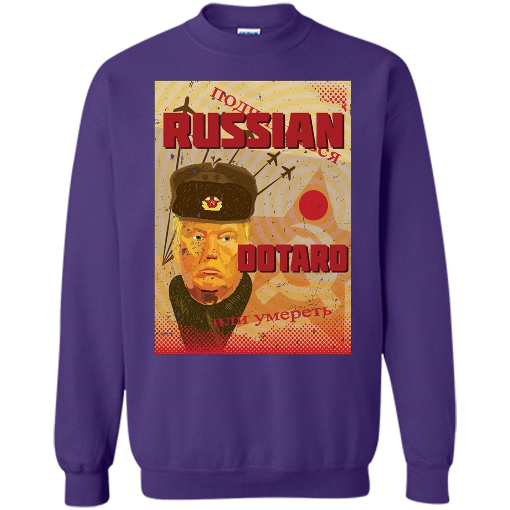 Funny President T-shirt Russian Dotard T-Shirt Purple