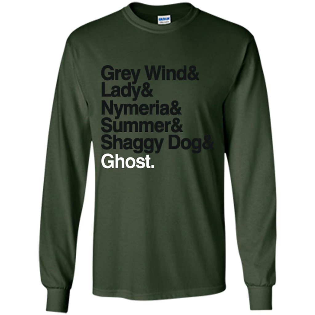 Grey Wind Lady Nymeria Summer Shaggy Dog Ghost Forest Green