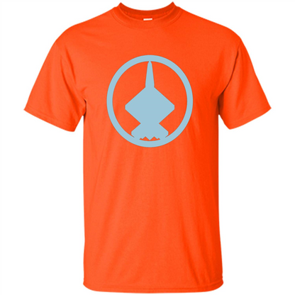 YF-23 Blue Air Force Military Fighter Jet T-Shirt Orange