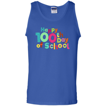 Happy 100Th Day Of School T Shirt For Teachers T-Shirt Royal