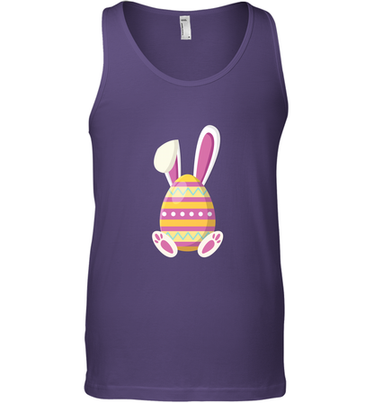 Easter Day Egg Rabbit Shirt Tank Top Purple