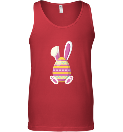 Easter Day Egg Rabbit Shirt Tank Top Red