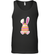 Easter Day Egg Rabbit ShirtCanvas Unisex Ringspun Tank