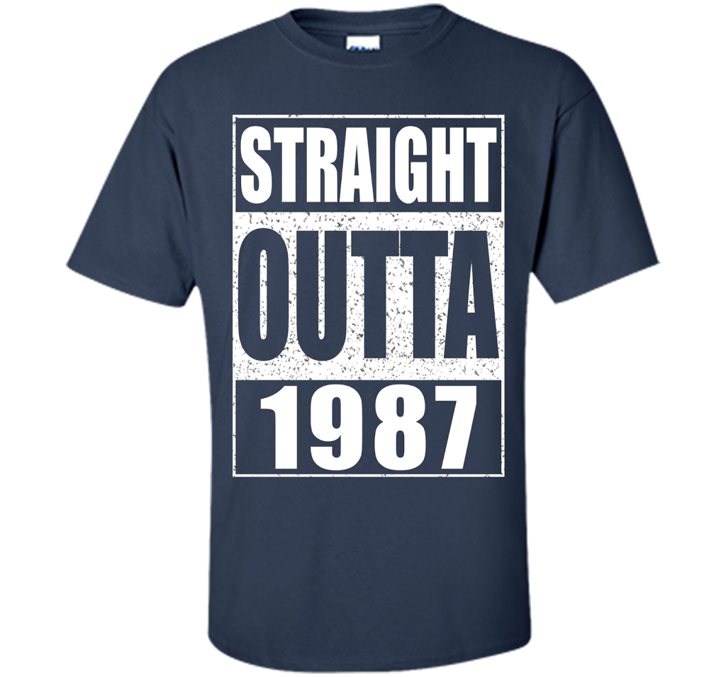 Straight Outta 1987 T-shirt Navy