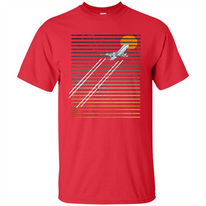 Retro Jet Sunset T-shirt