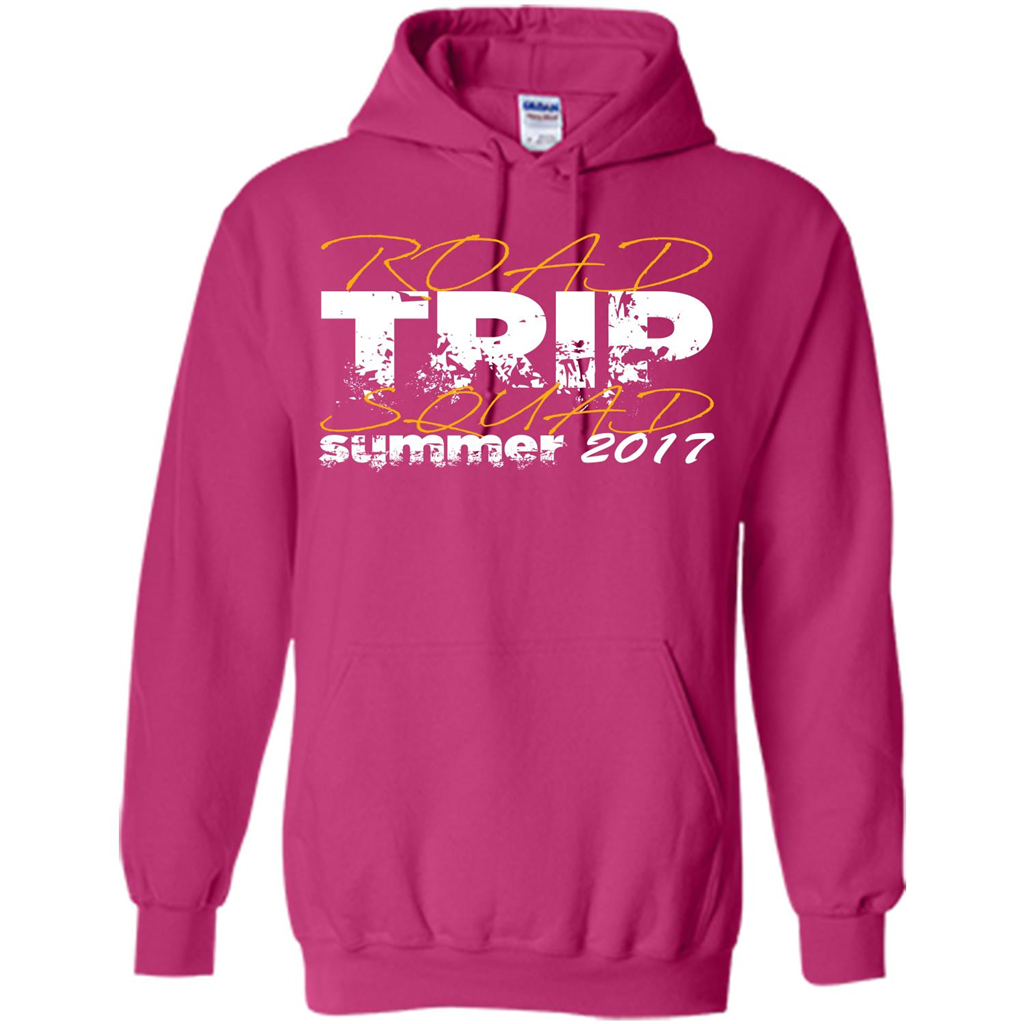 Summer T-shirt Road Trip Squad Summer 2017 Heliconia