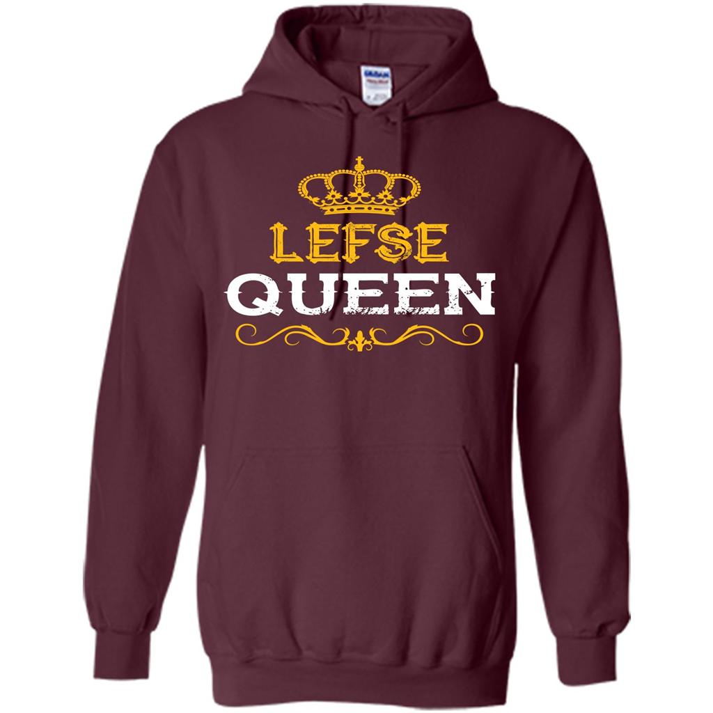 Norsland T-shirt Lefse Queen T-shirt Maroon