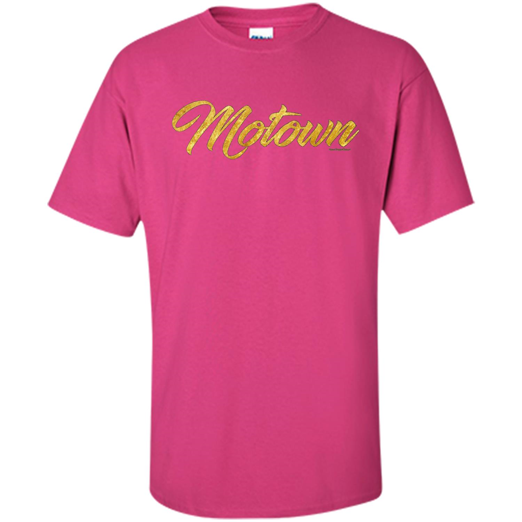 MOTOWN GOLD T-shirt Detroit Michigan Motor T-Shirt Heliconia